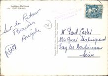 CPSM Touet sur Var Alpes Maritimes