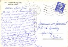 CPSM Eze Village (A M) Place du Planet