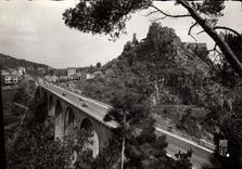 CPSM Eze Village (Alpes Maritimes) alt 425m Moyenne Corniche