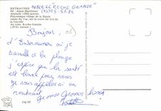 CPSM  Alpes Maritimes Altitudes 1260 metres Pittoresque du Var sur la route du Coi de la Cayolle Roc