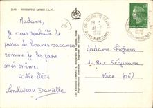 CPSM Tourrettes Levens (A M)