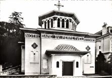 CPSM Nice (Alpes Maritimes) Eglise Sanctuaire de Notre Dame du Perretuel Secours Boulevard du Mont B