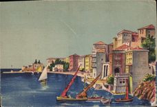 CPSM Villefrache sur Mer Le Port