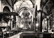 CPSM Tende (alt 815m) Les Alpes Maritimes Interieur de l'Eglise