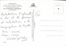 CPSM La Napoule (Alpes Maritimes) La Garderie Agecroft Centre de Conges des Mineurs des Houilleres d