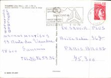 CPSM Valberg (Alp Mar) Alt 1700 m Station ete hiver La Piscine sous la neige