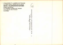 CPSM Villefranche sur Mer (Alpes Maritimes) Couleurs et Lumiere de France La Cote d'Azur miracle de 