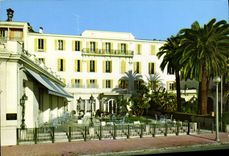 CPSM Menton Maison de Vacances des Retraite de A V R R rue St Michel