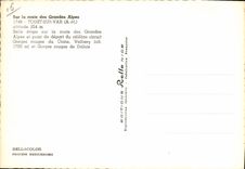 CPSM Touet sur Var (A M) alt 324 m Sur la route des Grandes Alpes