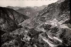 CPSM Peira Cava (A M) alt 1500 m Les Lacets