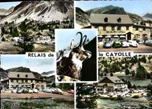 CPSM Relais de la Cayolle (alt 1800 m) Route des Grandes Alpes