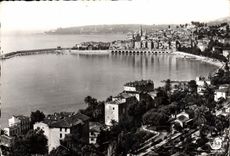 CPSM Menton Vue genersale et le Cap Maitiri