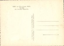 CPSM Nice La Cote d'Azur Un coin des Jardins Albert Ier