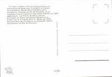 CPSM Chemin de Fer de Provence Le Train a vapeur a Pont de Gueydan locomotive type 230T 1909