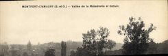 CPA Montfort l'Amaury (S et O) Vallee de la Maladrerie et Galluis