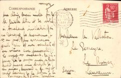 CPA Env de Meulan Vaux sur Seine Le Chateau Face interieur (2e Vue)