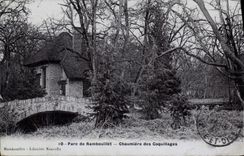 CPA Parc de Rambouillet Chaumiere des Coquillages