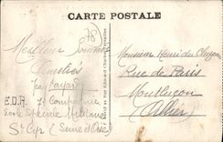 CPA Cyr Interieur de l'Ecole Militaire Cour Wagram