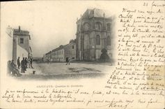 CPA Cyr Saint Cyr Quartier de Cavalerie