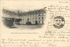 CPA Cyr Saint Cyr Cour de Rivoli Statue de Marceau