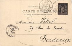 CPA Une scene du Triomphe