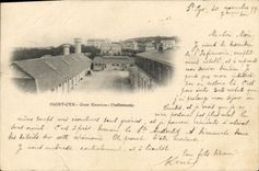 CPA Cyr Saint Cyr Cour Hanrion l'Infirmerie