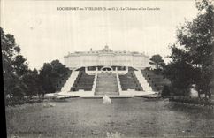 CPA Rochefort en Yvelines ( S et O) Le Chateau et les Cascades