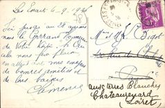 CPA Rambouillet le Chateau (ancienne salle de bain de Napoleon Ier)