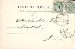 CPA Ecole de Sain Cyr Statue de Marceau