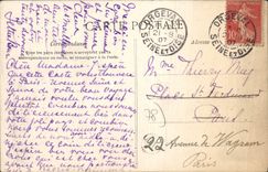 CPA Orgeval Porte de l'Eglise