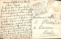 CPA Maisons Laffitte Perspective de l'Avenue Longueil et du Parc Panorama