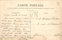 CPA Montfort L'Amaury (S et O) Les Pouliess XIe siecle et les tours