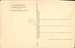 CPA Ponchartrain (S et O ) L'Aubercade Un coin de la Salle a manger