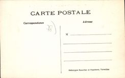 CPA Versailles Panoramique Quartier Notre Dame