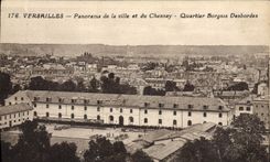 CPA Versailles Panorama de la ville et du Chesnay Quartier Borginis Desbordes