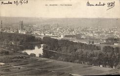 CPA Mantes Vue Generale