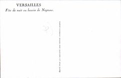CPA Versailles Fete de nuit au bassin de Neptune