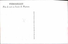 CPA Versailles Fete de nuit au bassin de Neptune