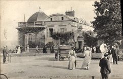 CPA Saint Germain en Laye Le Pavillon Henri IV l'Entree