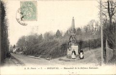 CPA Bougival Monument de la Defense Nationale