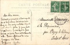 CPA Meulan Les Petits Bras de la Seine