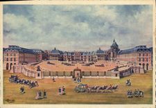 CPSM Versailles Chateau de Versailles Facade Exterieur