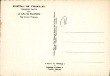 CPSM Versailles Chateua de Versailles Le Grand Trianon