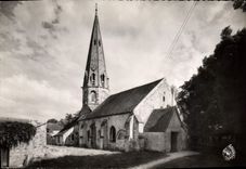 CPSM Jameville Camp National des Scauts de France L'Eglise