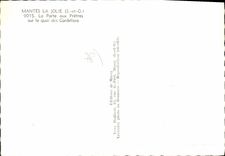 CPSM Mantes le Jolie (S et O) La Porte aux Pretres sur le quai des Cordeliers