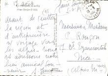 CPSM Houdan (S et O) Vieux Donjon