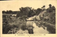 CPA Parthenay Vue sur la Valle de Thouet