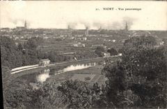 CPA Niort Vue panoramique