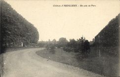 CPA Chateau d'Ardilleux Un coin du Parc
