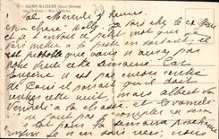 CPA Saint Maixent(Deux Sevres) Porte Chalons Rue Chalons